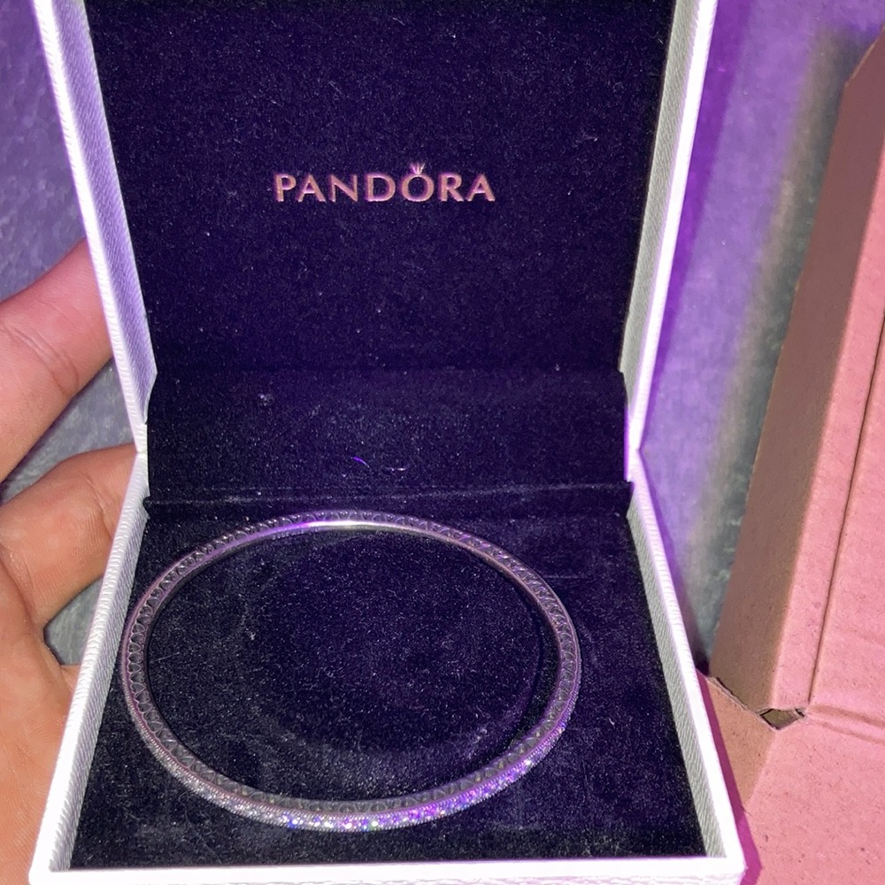 Pandora bangle bracelet and pandora ring size 7